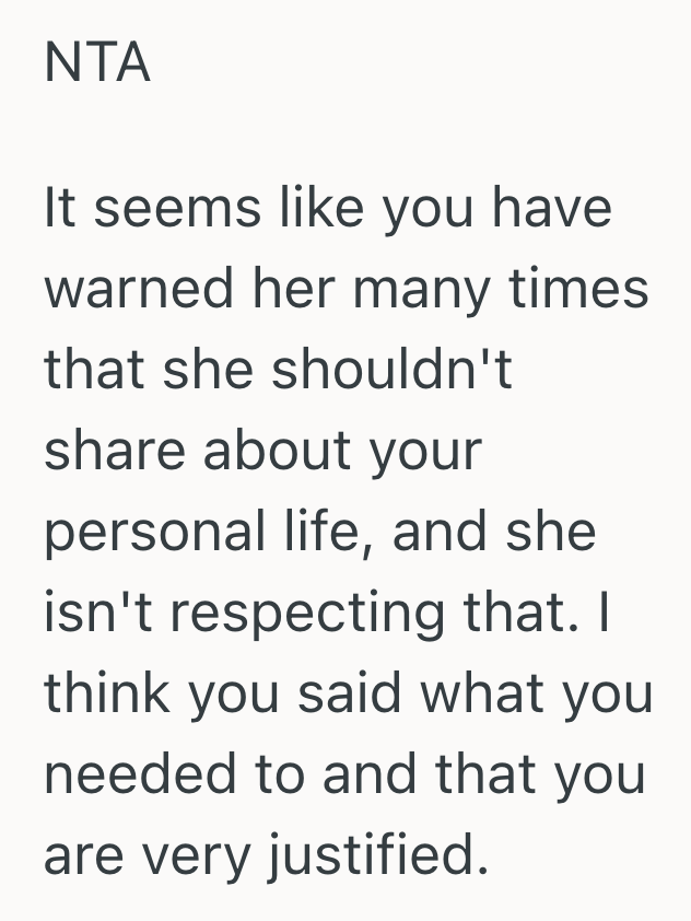 Screenshot 2025 07 15 at 1.43.34 PM She Thought She Could Trust Her Gossip Loving Mother With Private Medical Information, But When Her Mother Failed To Keep A Secret, Her Personal Life Became Everyones Business